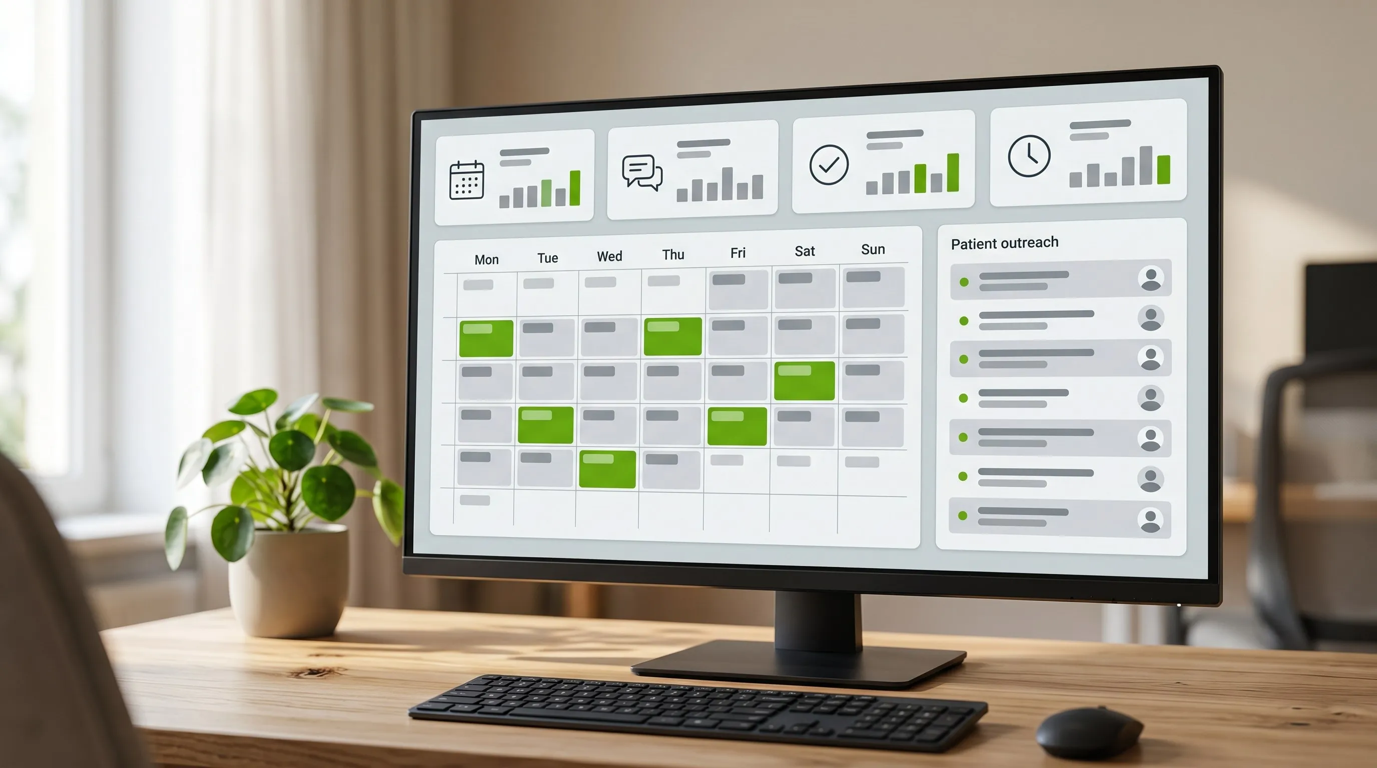 Healthcare — Patient outreach, scheduling, and admin support for healthcare programs — strictly BPO/admin, no clinical involvement