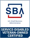 SBA Service-Disabled Veteran-Owned Small Business Certified